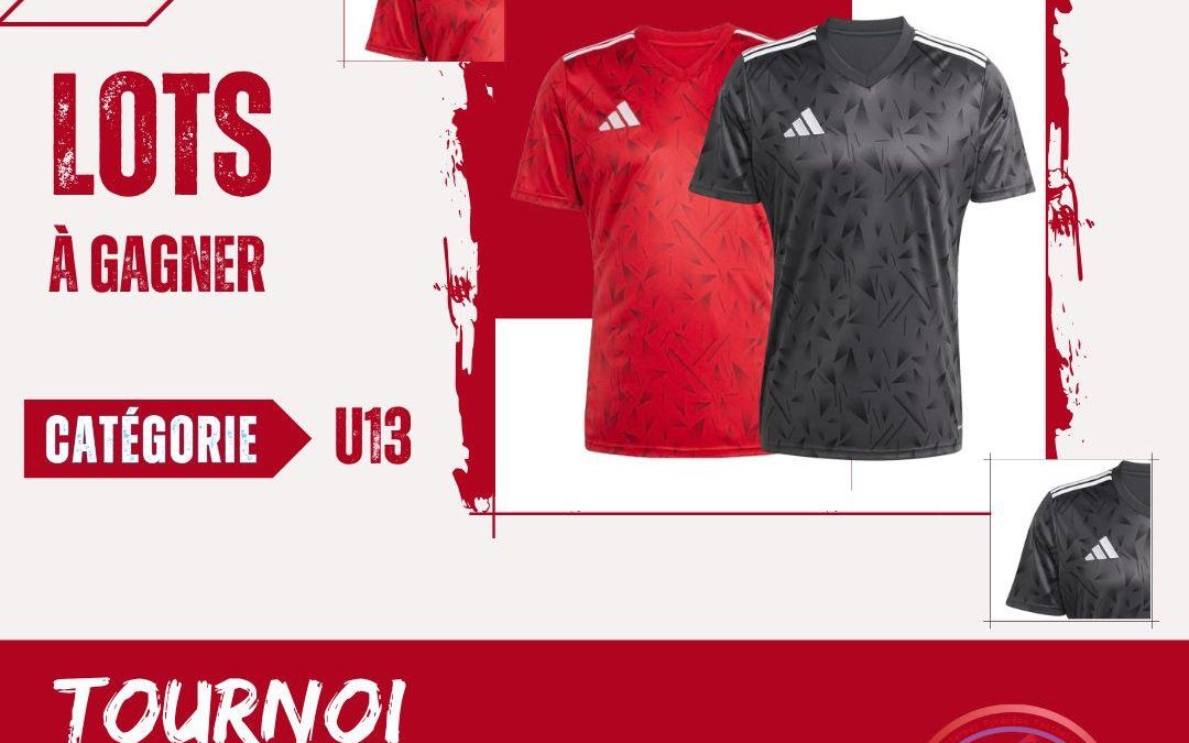 Tournoi 2025 – Un jeu de maillot complet pour les vainqueurs !