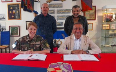 SIGNATURE DE PARTENARIAT ENTRE LE TPF ET LE 35E RAP !