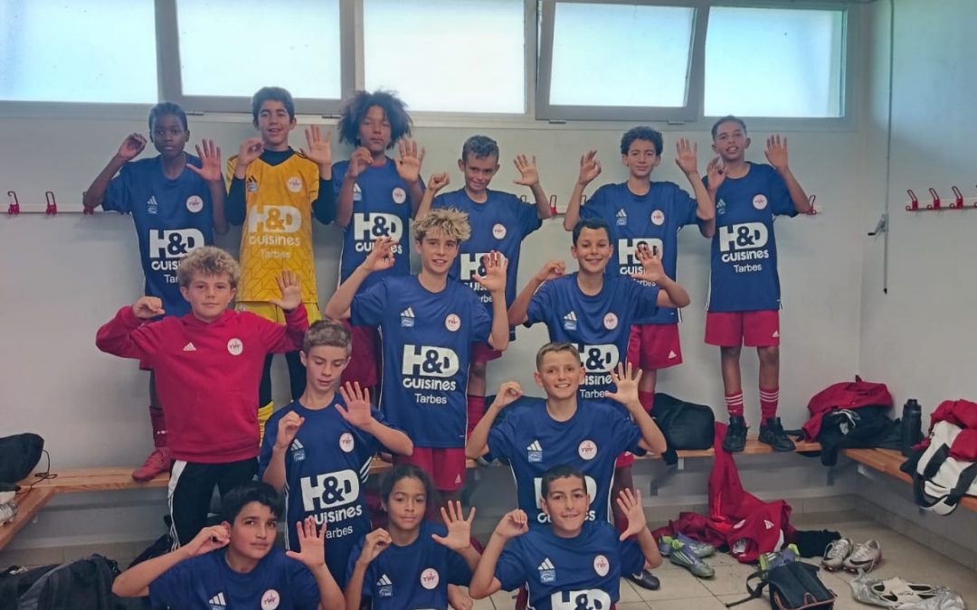U14 TERRITOIRE : RETOUR SUR LA VICTOIRE CONTRE AUCH 2 !