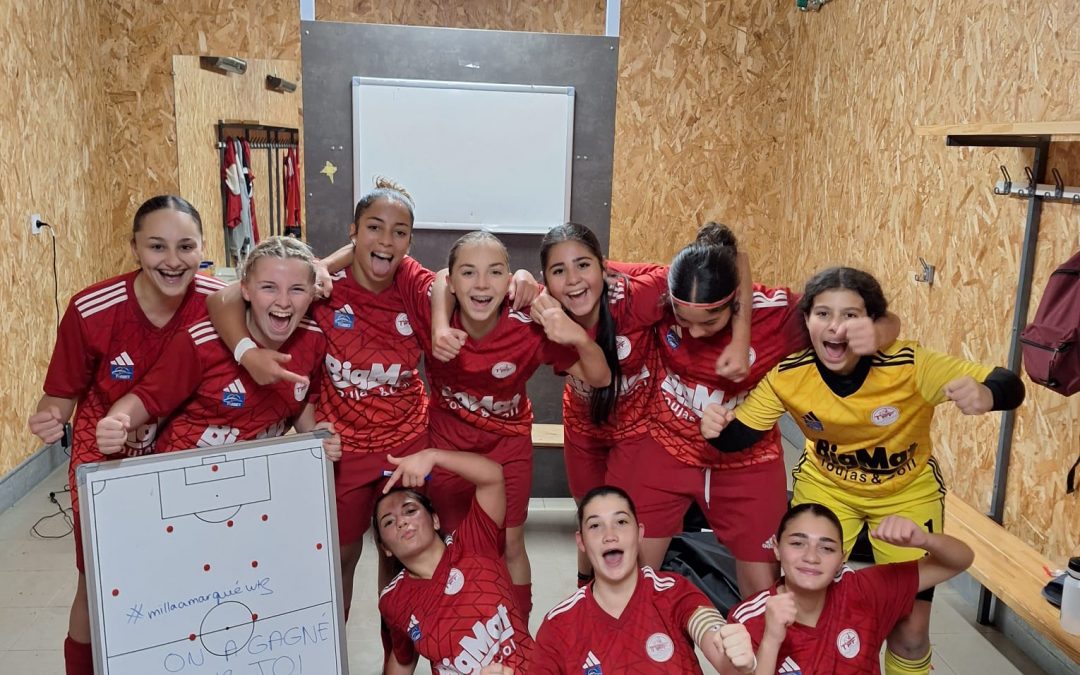 U18 FÉMININES : RETOUR SUR LA VICTOIRE CONTRE PLAISANCE DU TOUCH !